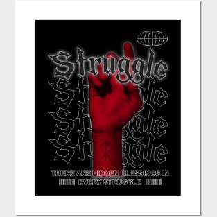 Struggle! Posters and Art